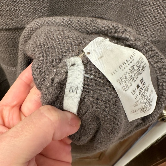 Burberry Women’s Aplaca Sweater - Picture 7 of 8